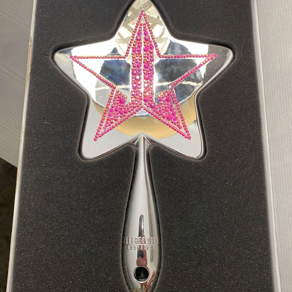Jeffree Star Cosmetics Pink Crystal Star Mirror
